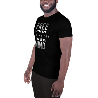 Free Your Mind- Running Men's Athletic T-shirt