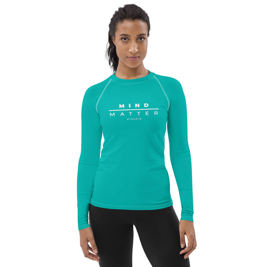 Teal M/M- Women's Performance Long Sleeve