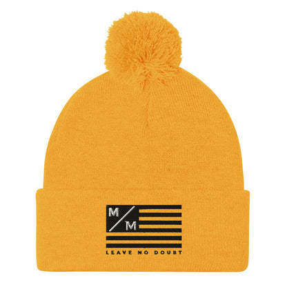 M/M Flag- Pom-Pom Beanie