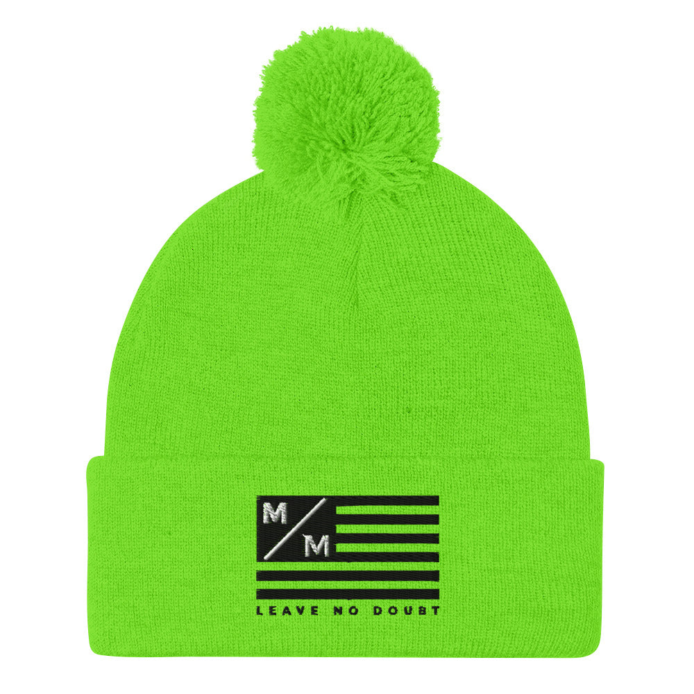 M/M Flag- Pom-Pom Beanie