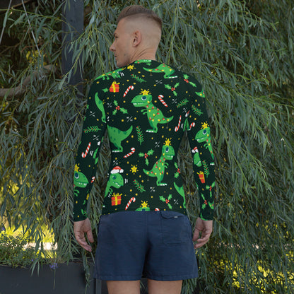 MM Dino- Men's Rash Guard