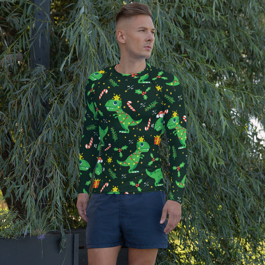 MM Dino- Men's Rash Guard