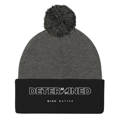 Determined- Pom-Pom Beanie