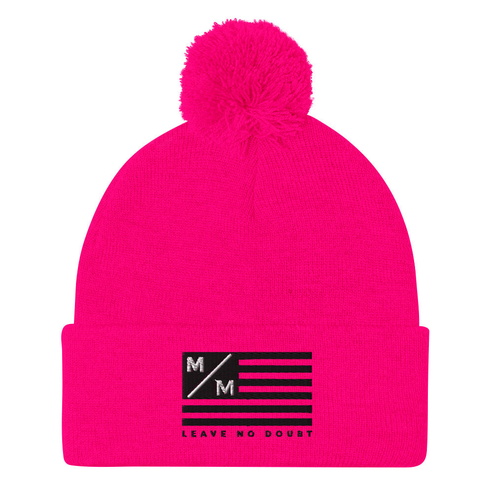 M/M Flag- Pom-Pom Beanie