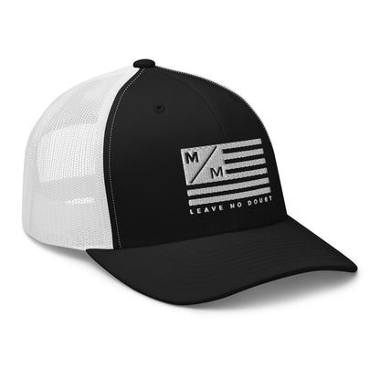 M/M Flag WH- Trucker Cap