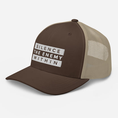 Silence the Enemy Within- Trucker Cap