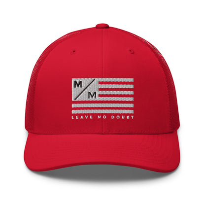 M/M Flag WH- Trucker Cap