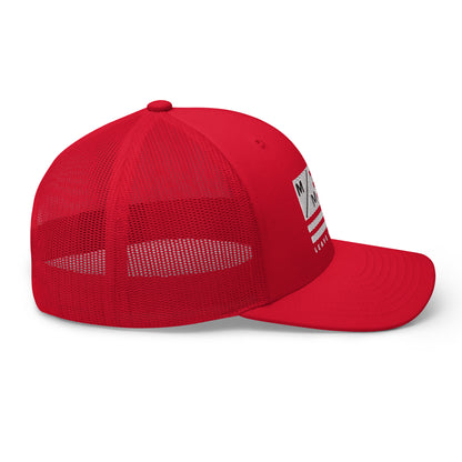 M/M Flag WH- Trucker Cap