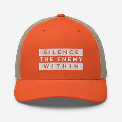 Silence the Enemy Within- Trucker Cap