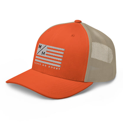 M/M Flag WH- Trucker Cap