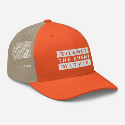 Silence the Enemy Within- Trucker Cap