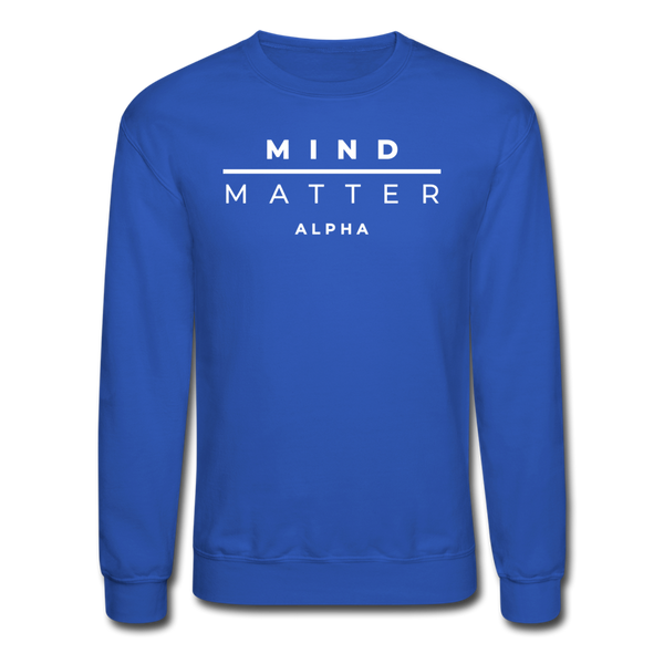 MM Alpha- Unisex Crewneck Sweatshirt - royal blue