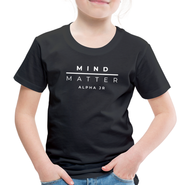 MM ALPHA JR- Toddler Premium T-Shirt - black