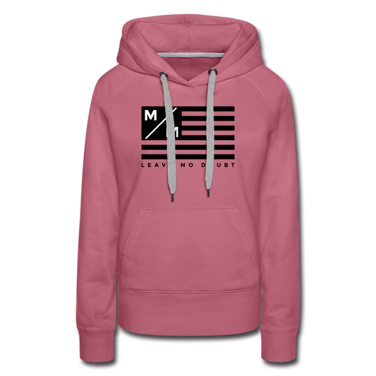 MM Flag LND- Women’s Premium Hoodie FP - mauve