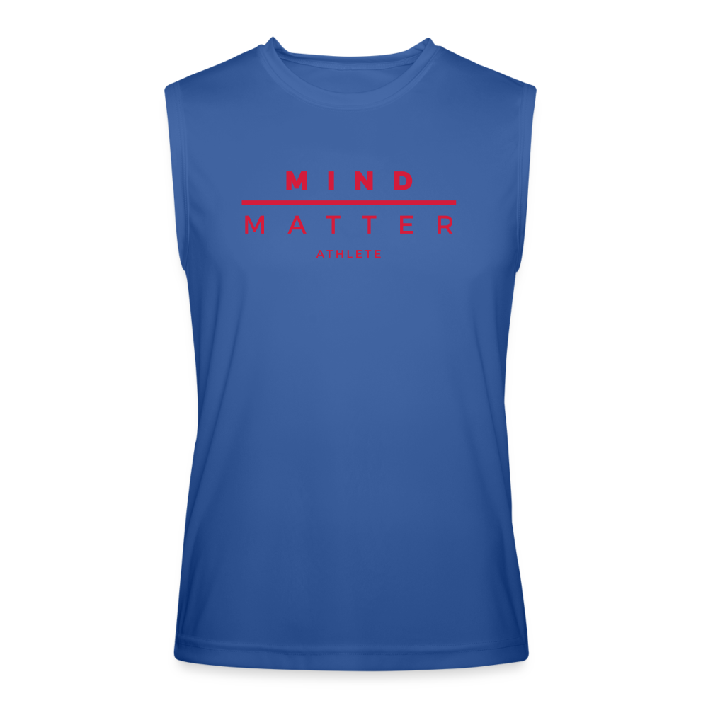 MM Athlete Red- Men’s Performance Sleeveless Shirt - royal blue